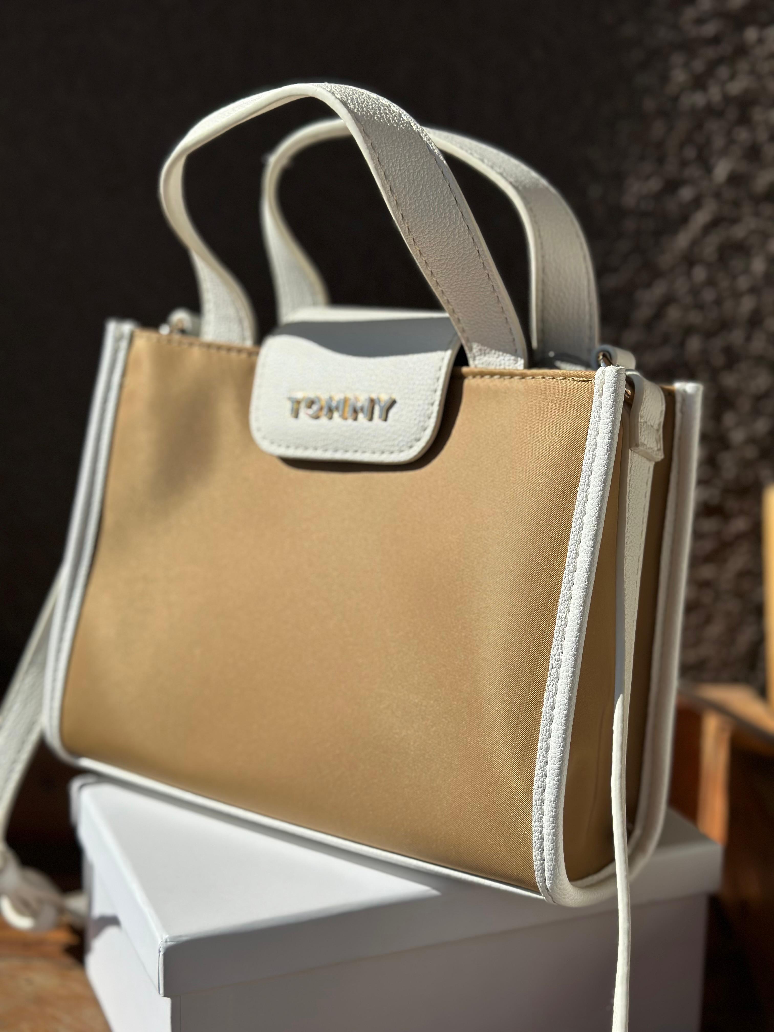 Mini Tote Tommy Beige Elegance