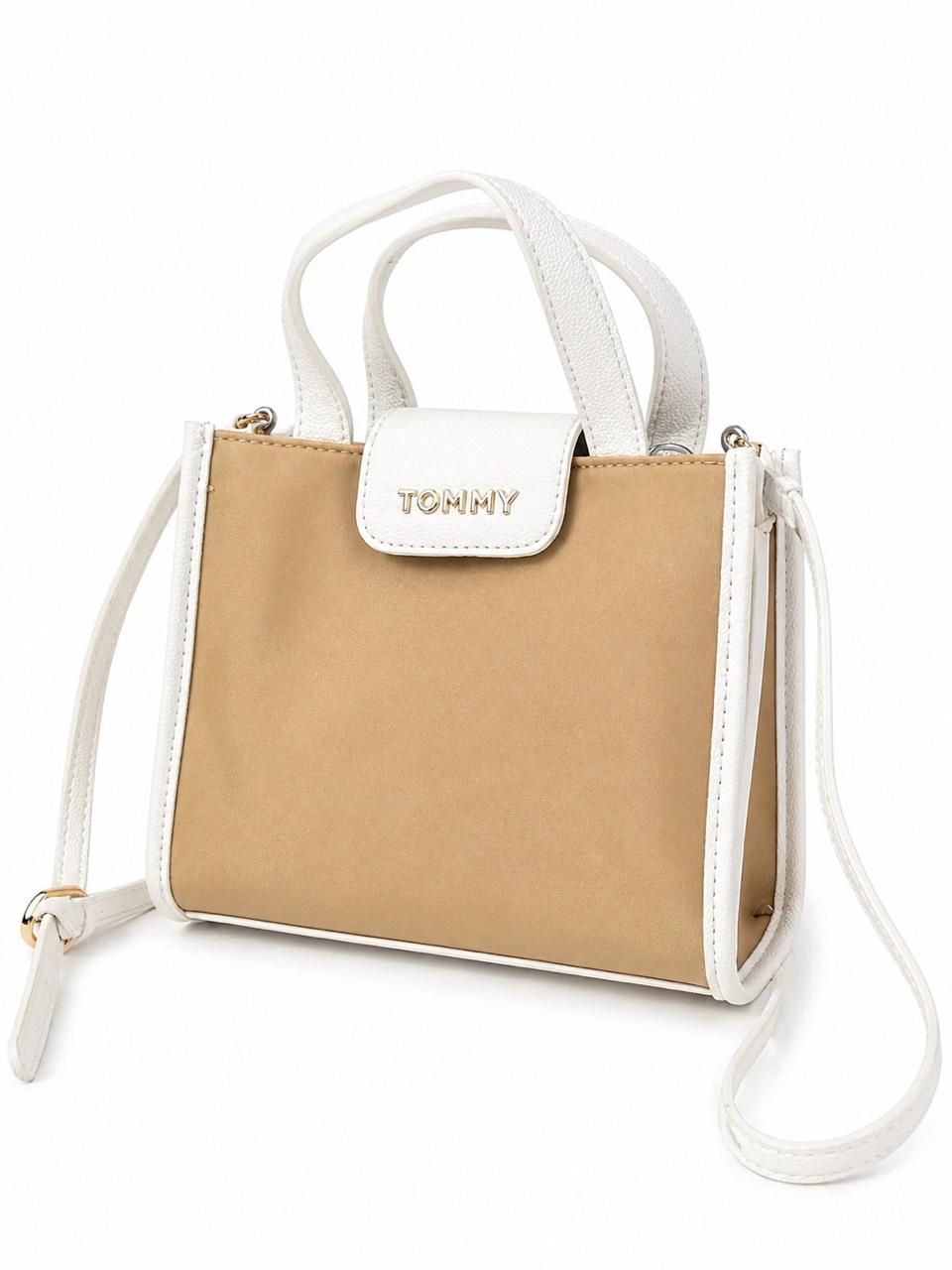 Mini Tote Tommy Beige Elegance