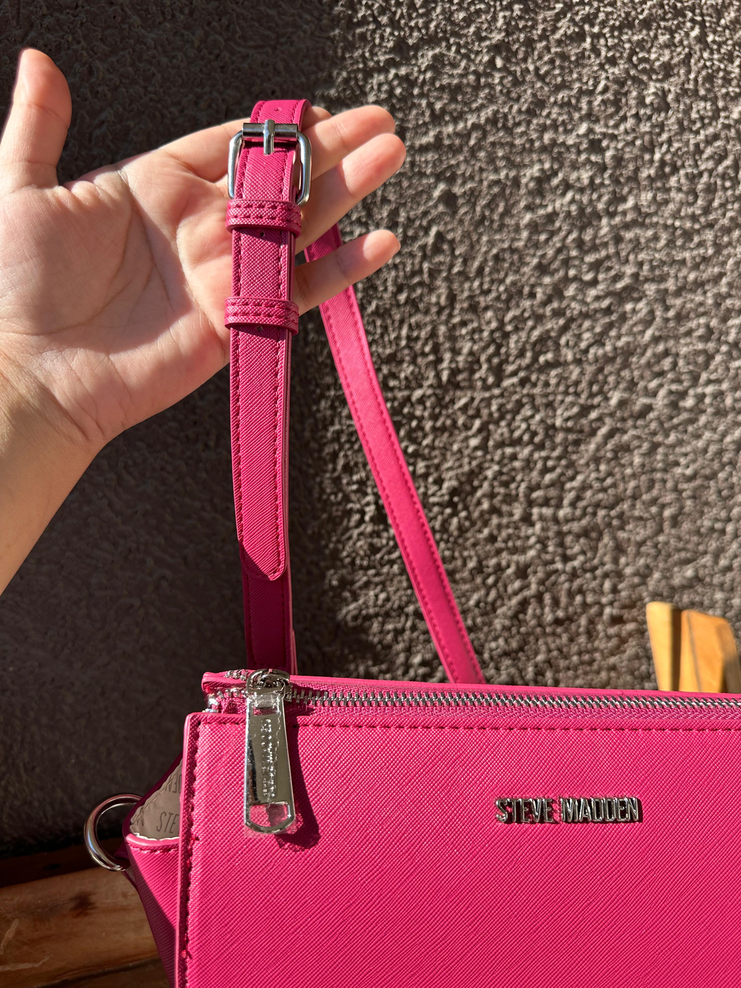 Cartera Steve Madden Pink Bold