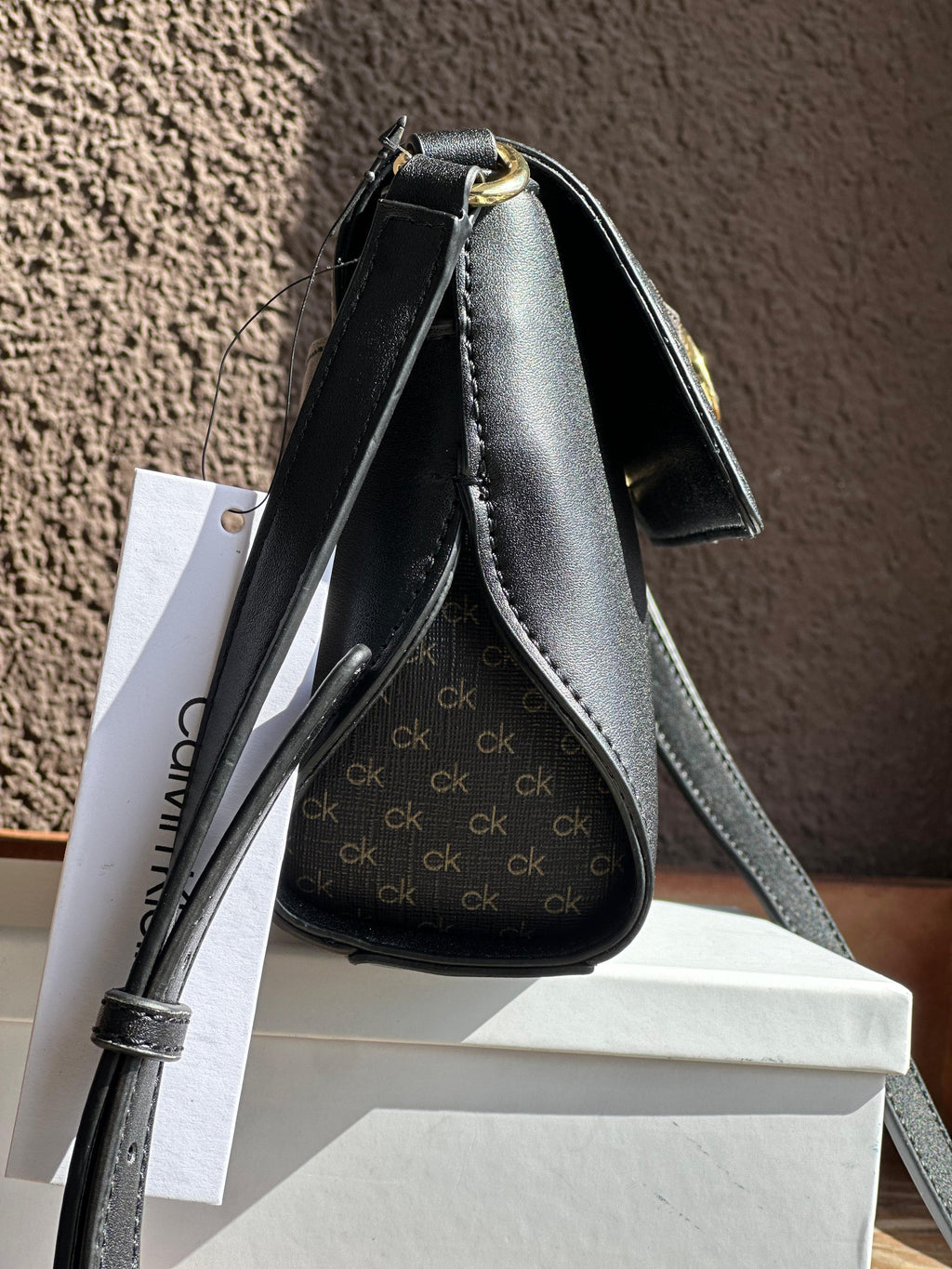 Cartera Calvin Klein Black Signature