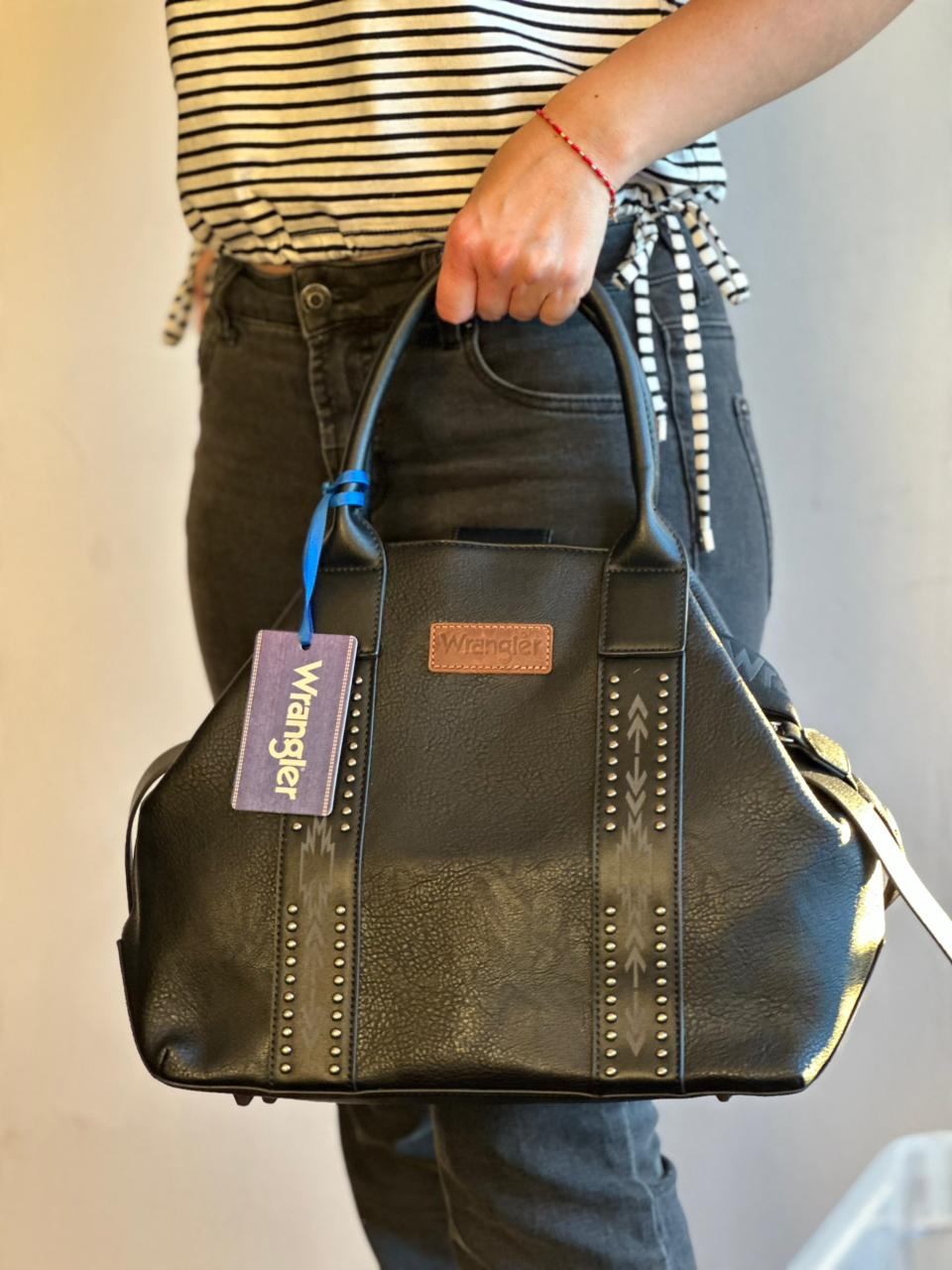 Cartera Grande Wrangler Noir Tote