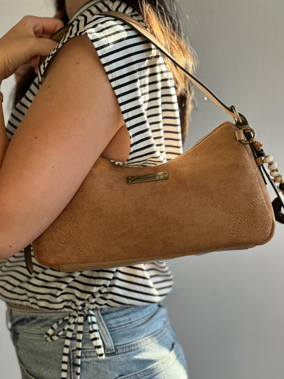 Cartera Café Boho  Bag