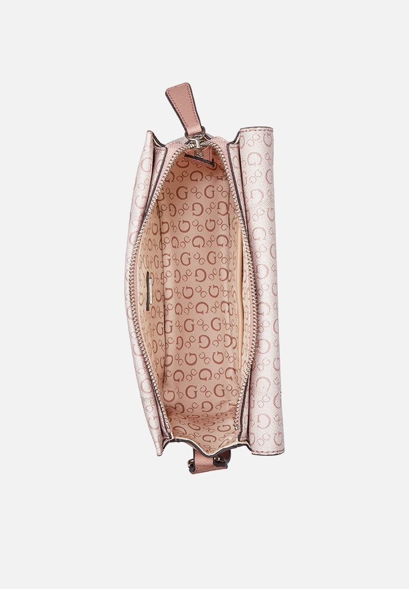 Guess Crossbody Rosé con Logo