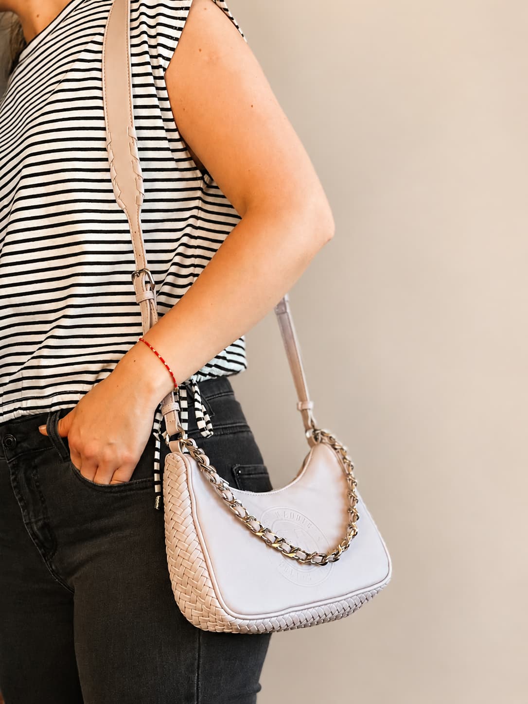CrossBody Steve Madden TRENZADA MORADA